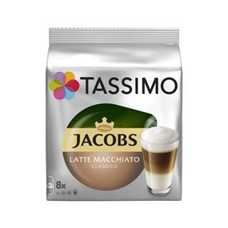 Kapsule Tassimo Jacobs Latte Macchiato, 8 + 8ks