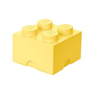 LEGO® Svetložltý úložný box štvorec LEGO®